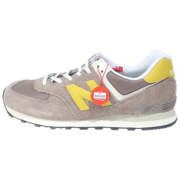 ニューバランス ×B:MING by BEAMS Exclusive 574 MUSHROOM U574BYW 574 マッシュルーム ローカットスニーカー ベージュ US12/30cm
