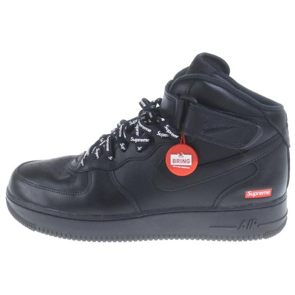 Supreme（シュプリーム） ×NIKE AIR FORCE 1 MID BLACK FZ8784-001