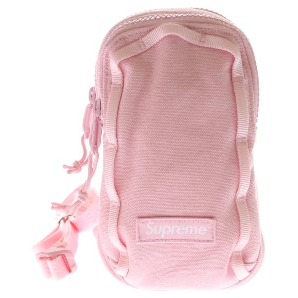 SUPREME シュプリーム 25SS Camera Bag+Mini Pouch スモールボックスロゴ ミニポーチ付き カメラバッグ ピンク Supreme（シュプリーム） 25SS Camera Bag+Mini Pouch スモール