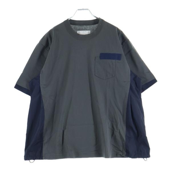 sacai（サカイ） 24SS Cotton Jersey T-Shirt ドローコード付き