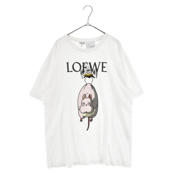 ロエベ LOEWE S848Y22X01 サイズ:XL ×ジブリ フロントデザインTシャツ