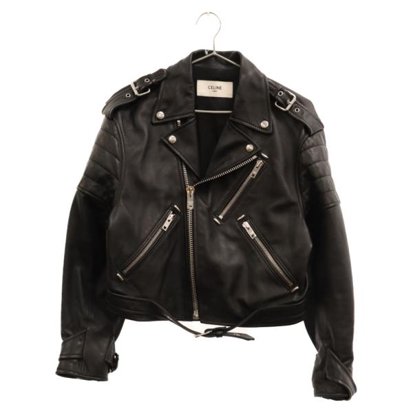 CELINE セリーヌ 19SS バイカーライダースジャケット レザー CELINE セリーヌ 19SS バイカーライダースジャケット レザー