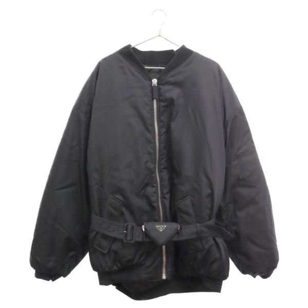 PRADA（プラダ） 22AW RE-NYLON リナイロン 三角プレート ベルテッド