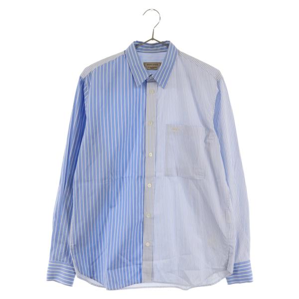 MAISON KITSUNE メゾンキツネ フォックス ロゴ 刺繍 切替