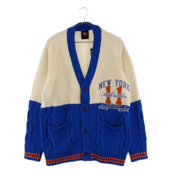 KITH キス×New York Knicks Combo Stitch Cardigan ニューヨーク 
