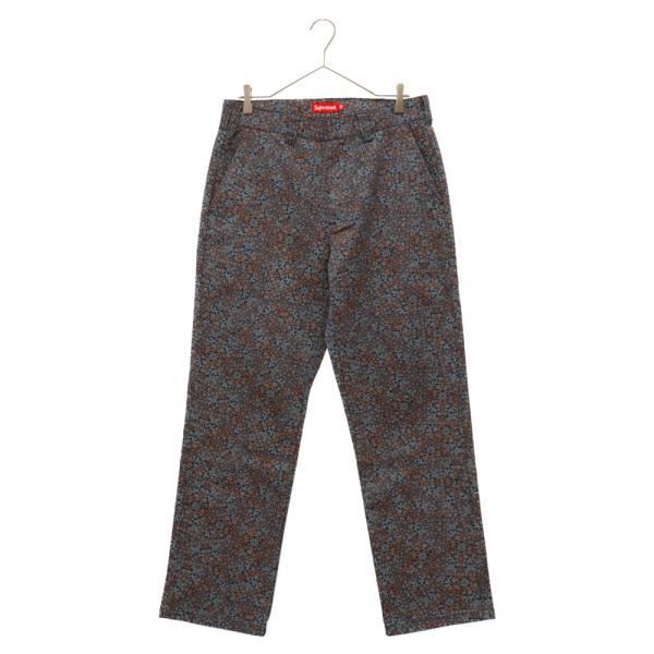 パンツ supreme 21aw work pants floral cards Supreme Work Pant (FW21) - $118