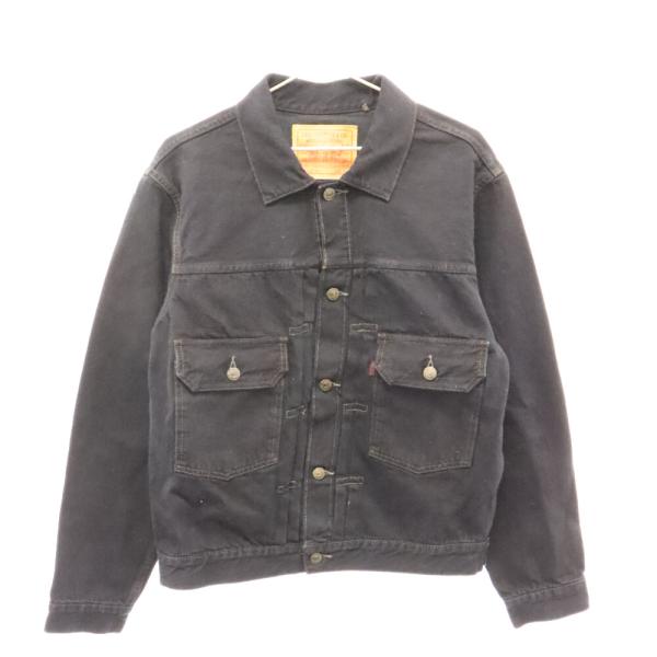 LEVI'S DENIM JACKET 2nd MODEL 507XX リジット Levi's 507XX 2nd denim jacket 90s reproduction model Size:36