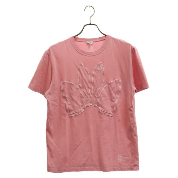 LOEWE ロエベ 干支モチーフ バニー刺繍 半袖Tシャツ カットソー LOEWE ロエベ 干支モチーフ バニー刺繍 半袖Tシャツ カットソー