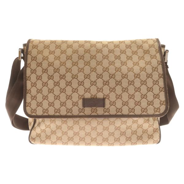 GUCCI（グッチ） GGキャンバス メッセンジャー ショルダーバッグ