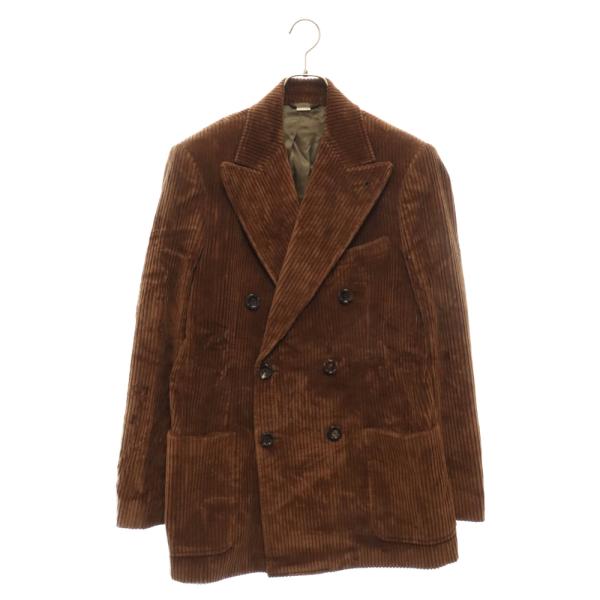 GUCCI グッチ ベルベット コーデュロイ ダブル 3B ジャケット GUCCI グッチ ベルベット コーデュロイ ダブル 3B ジャケット