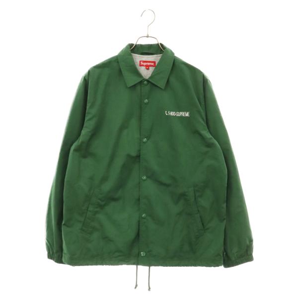 Supreme SUPREME シュプリーム 19AW 1-800 Coaches Jacket ロゴ Supreme SUPREME シュプリーム 19AW 1-800 Coaches Jacket ロゴ