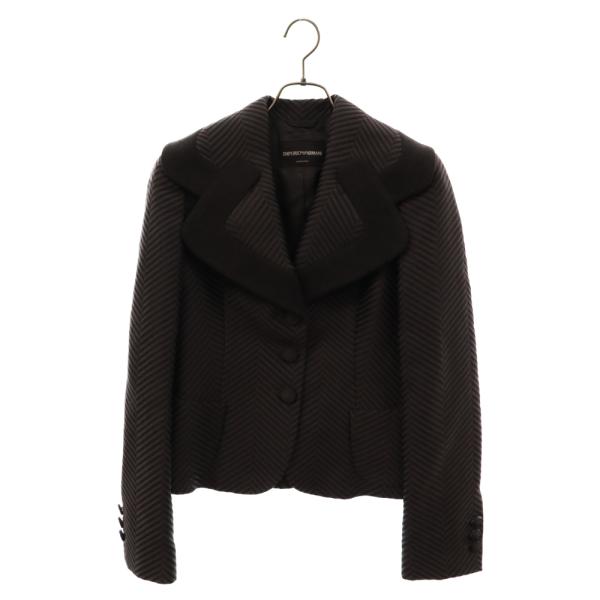 EMPORIO ARMANI エンポリオアルマーニ ウール切り替え ボナパルト  