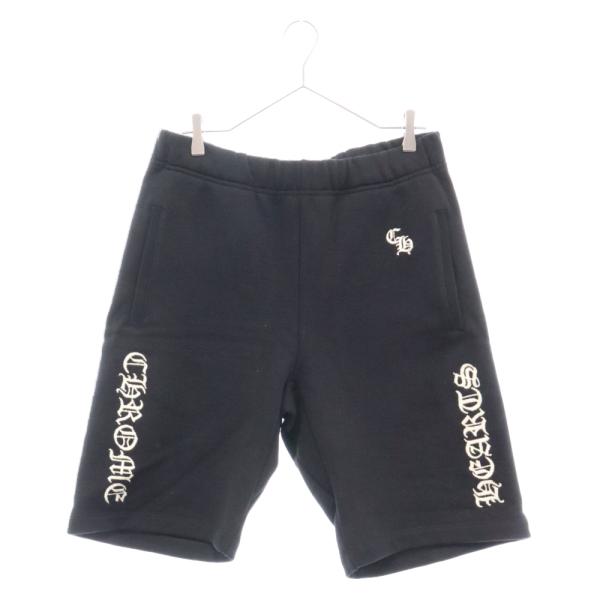 CHROME HEARTS（クロムハーツ） S SLO RIDE ロゴ刺繍スウェットハーフ