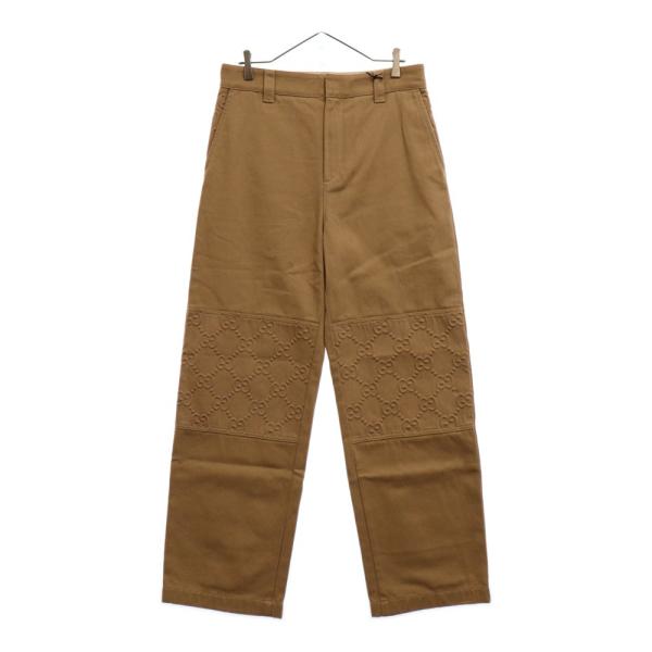 GUCCI グッチ 24SS GG ディテール オーガニックデニム パンツ GUCCI グッチ 24SS GG ディテール オーガニックデニム パンツ