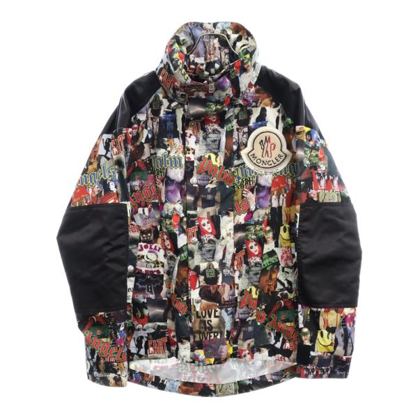 MONCLER モンクレール 19AW ×KLAUS GIUBBOTTO パーム エンジェルス クラウス フーデッド マウンテンジャケット マルチカラー E209L4100080 MONCLER（モンクレール） 19AW ×Palm Angels KLAUS GIUBBOTTO パーム