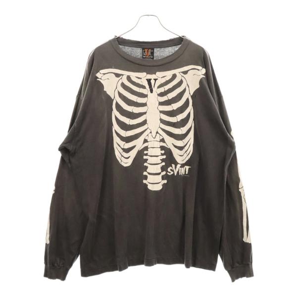 Saint Michael × Vlone 22AW Bone L/S T ボーンプリント ロング