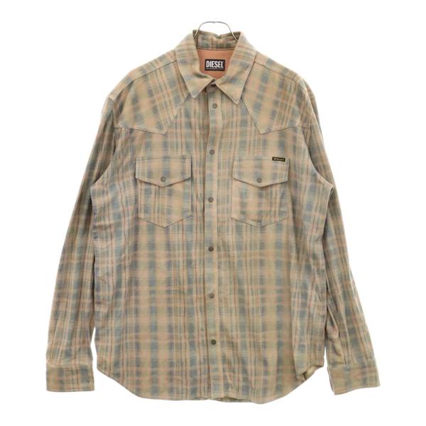 DIESEL ディーゼル L-FIVE 0PDAR チェック柄 フロントポケット DIESEL ディーゼル L-FIVE 0PDAR チェック柄 フロントポケット
