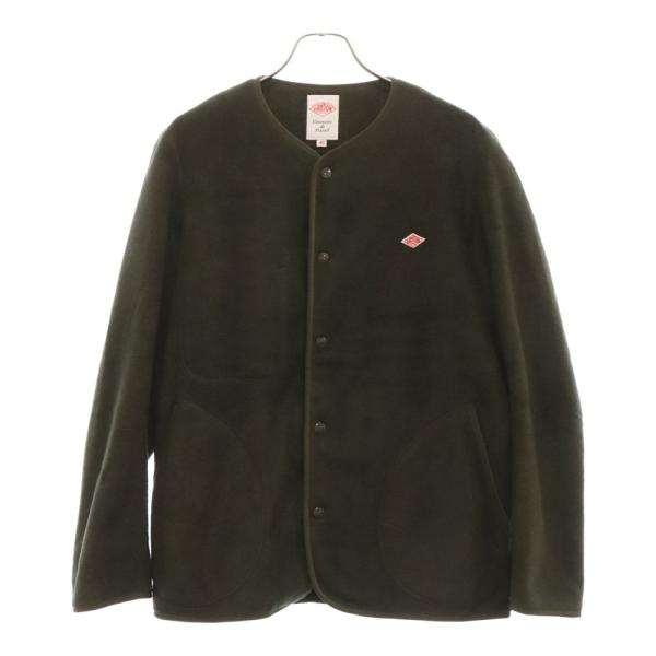 Danton（ダントン） FLEECE COLLARLESS JACKET フリース カラーレス