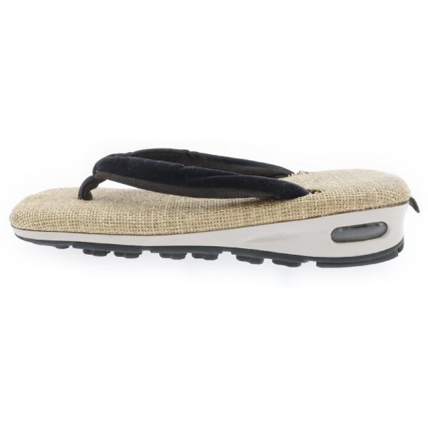 goyemon SETTA × SNEAKER “ unda ” / TOUGH BLACK 雲駄 サンダル