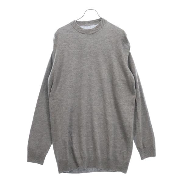 激安　19aw マルジェラ　レイヤードニット Maison Margiela レイヤード ニットトップ | グレー | FARFETCH JP