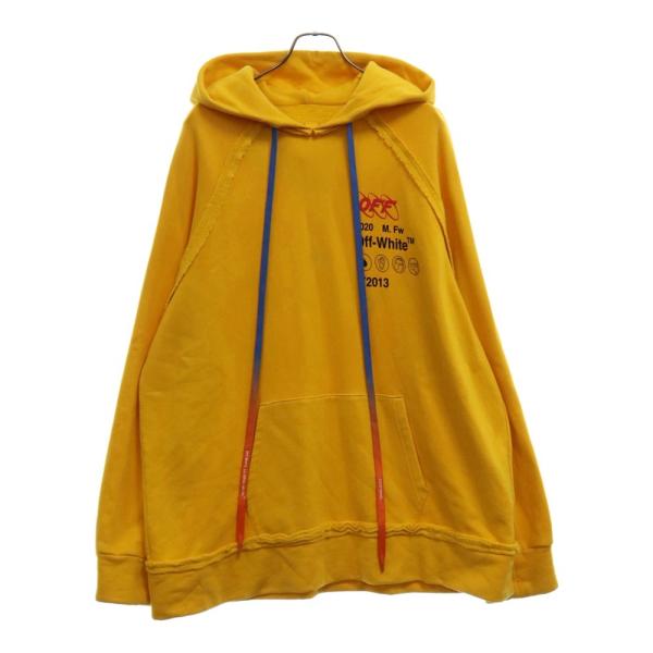 OFF-WHITE オフホワイト 19AW インダストリアルロゴプリント プル 