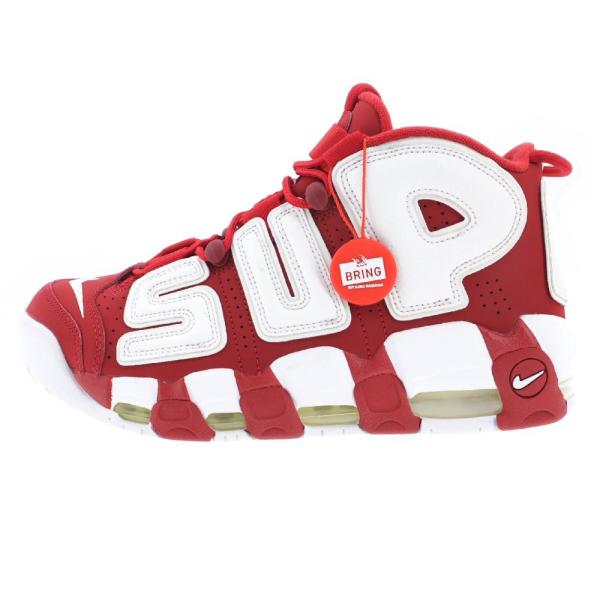 NIKE（ナイキ） ×SUPREME AIR MORE UPTEMPO 902290-600 シュプリーム