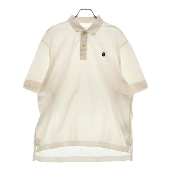 sacai Sacai サカイ 22SS pique polo Shirt ピケ ポロ 半袖 sacai Sacai サカイ 22SS pique polo Shirt ピケ ポロ 半袖