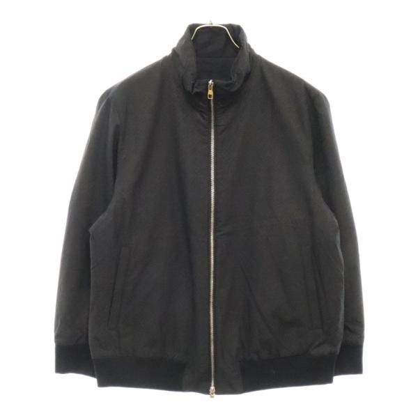 dunhill ダンヒル ロゴ総柄 リバーシブル ナイロン ジャケット dunhill ダンヒル ロゴ総柄 リバーシブル ナイロン ジャケット