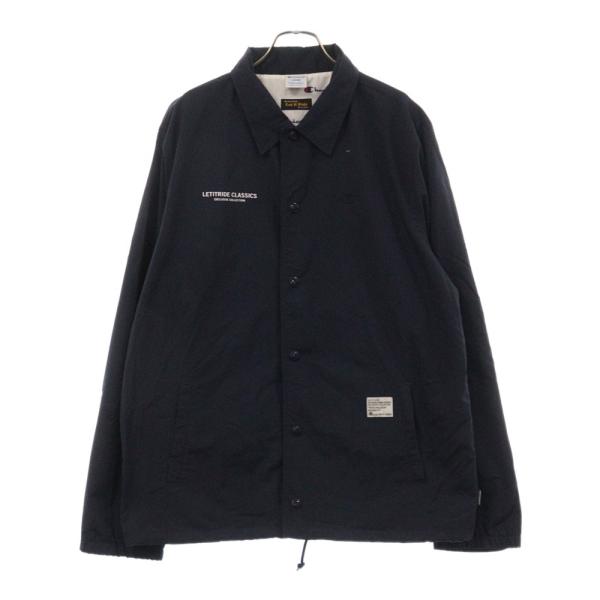 Let it Ride ×チャンピオン　コーチジャケット L Champion（チャンピオン） ×Let it Ride レットイットライド スナップ