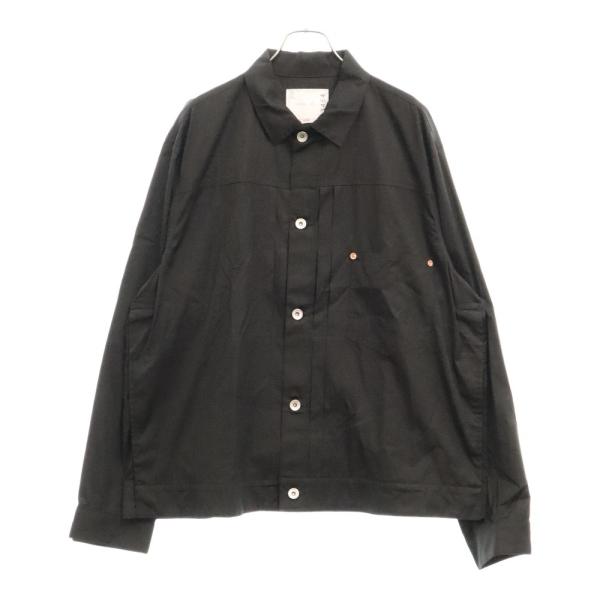 sacai Sacai サカイ 24SS COTTON POPLIN SHIRT JACKET 1st型 sacai Sacai サカイ 24SS COTTON POPLIN SHIRT JACKET 1st型