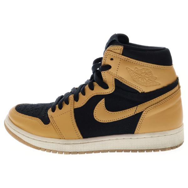 Air Jordan ベージュ/ホワイト ハイカットシューズ NIKE ナイキ AIR JORDAN 1 エア ジョーダン バケッタ タン