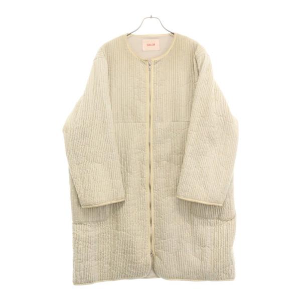 SIIILON シーロン Babe coat 裏地フリース ジップアップ ポリエステル