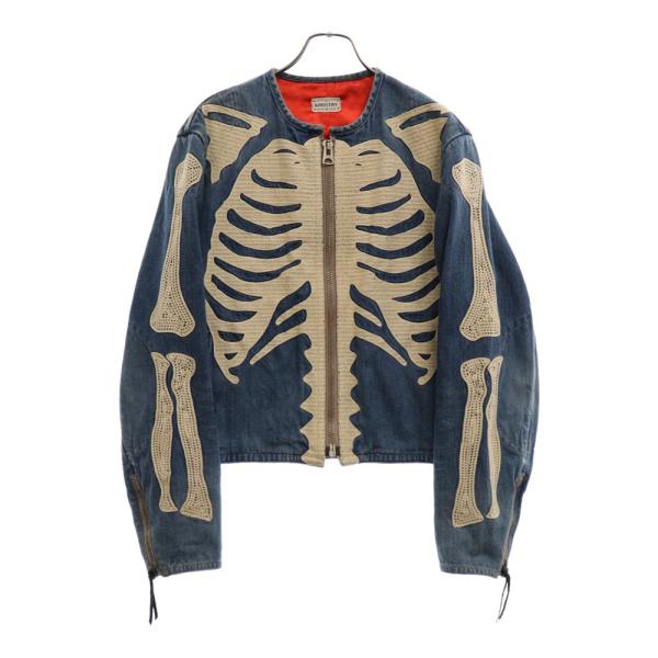 KAPITAL キャピタル Bone Denim Motocross Jacket ボーンデニム KAPITAL キャピタル Bone Denim Motocross Jacket ボーンデニム