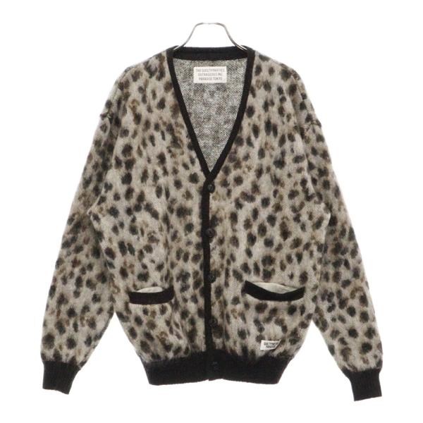 WACKO MARIA ワコマリア 23AW LEOPARD MOHAIR KNIT CARDIGAN WACKO MARIA ワコマリア 23AW LEOPARD MOHAIR KNIT CARDIGAN