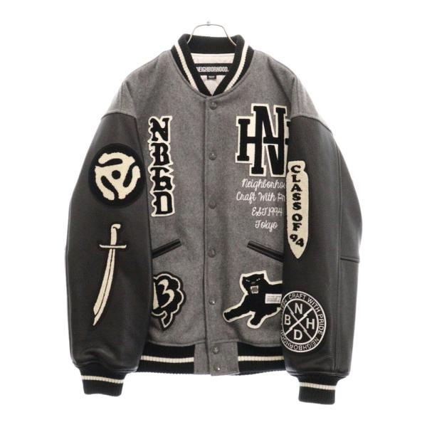 NEIGHBORHOOD ネイバーフッド 23AW STADIUM JACKET ワッペン袖 NEIGHBORHOOD ネイバーフッド 23AW STADIUM JACKET ワッペン袖