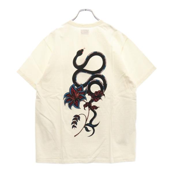 CALEE（キャリー） 24SS×MIHO MURAKAMI BINDER NECK SNAKE VINTAGE TEE