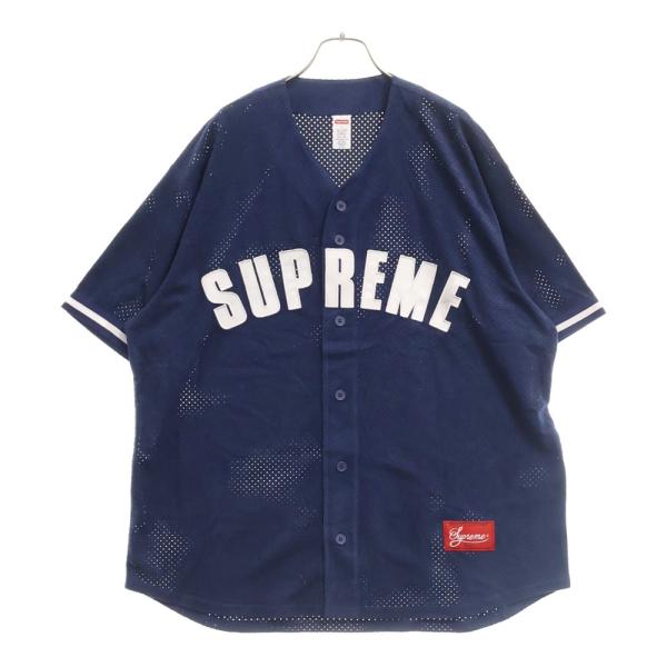 専用 Supreme Ultrasuede Mesh ベースボールシャツ Ultrasuede Mesh Baseball Jersey | Supreme 24ss