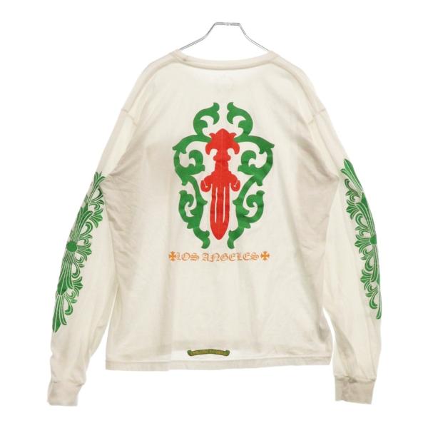クロームハーツ　ヴァインダガーバックプリント長袖　LOS ANGELES L CHROME HEARTS クロムハーツ ×CH L S LTD ロサンゼルス限定