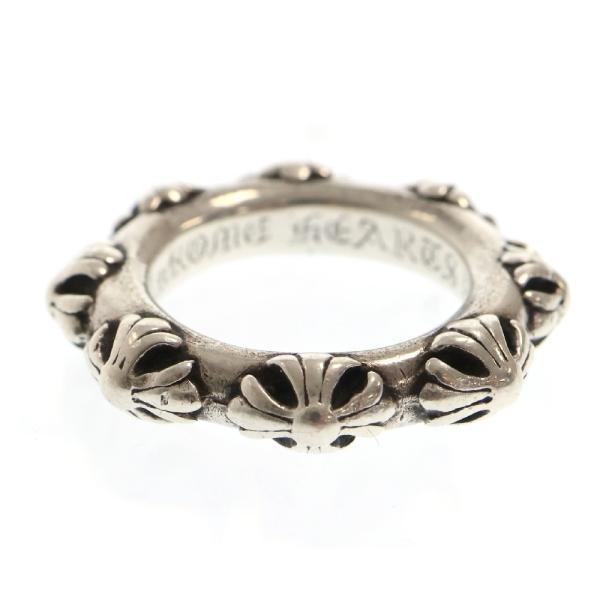 クロムハーツ CROSS BAND/クロスバンド シルバーリング 15号 クロムハーツ CROSS BAND/クロスバンド シルバーリング 15号