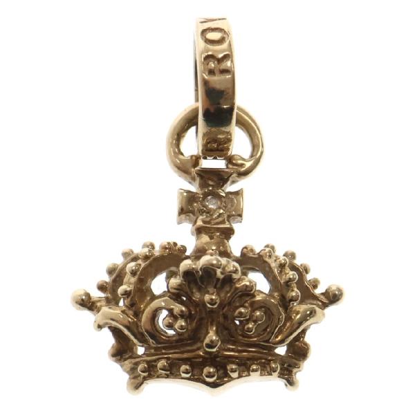 ロイヤルオーダー 9K Small Immaculate Crown Pendant w/1DIAMOND 