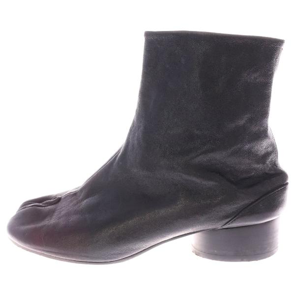 新品未使用 メゾンマルジェラ ブーツ ショートブーツ 蛇柄 パイソン レッド 新品未使用 メゾンマルジェラ ブーツ ショートブーツ 蛇柄