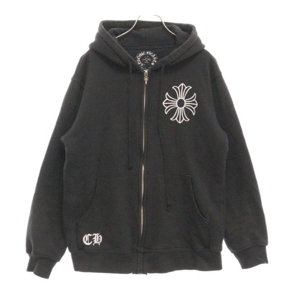 CHROME HEARTS クロムハーツ OLD CH PLUS ZIP Hoodie オールド CHROME HEARTS クロムハーツ OLD CH PLUS ZIP Hoodie オールド