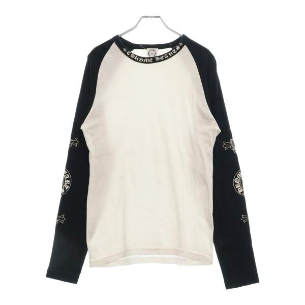CHROME HEARTS クロムハーツ OLD NECK LOGO L/S TEE オールド CHROME HEARTS クロムハーツ OLD NECK LOGO L/S TEE オールド