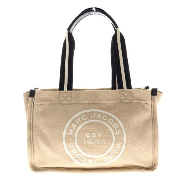MARC JACOBS マークジェイコブス コットンキャンバス ロゴプリント  