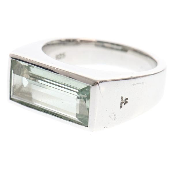 トムウッド　グリーンクォーツ　リング　指輪　tomwood 56 TOMWOOD トムウッド Oval Green Marble オーバル グリーン