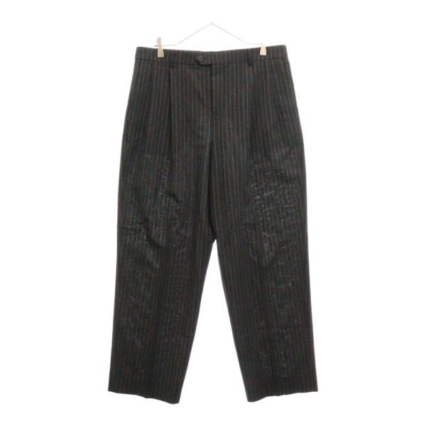 CELINE（セリーヌ） 21SS ワイドストライプスケーターパンツ ブラック