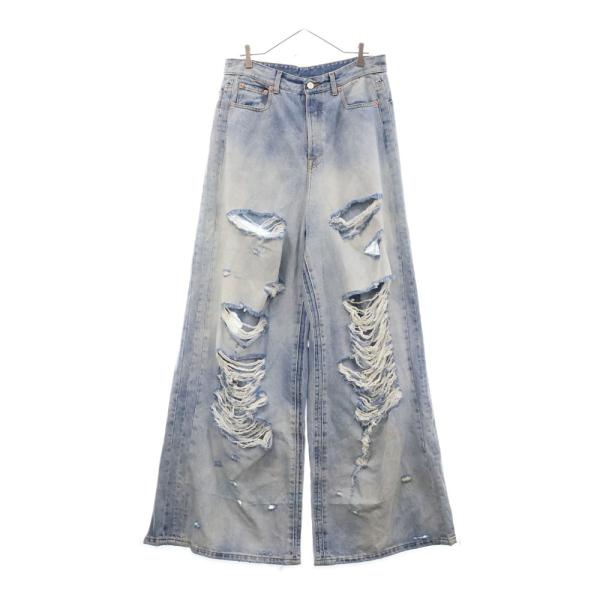 VETEMENTS ヴェトモン 23SS DESTROYED BAGGY JEANS デストロイ VETEMENTS ヴェトモン 23SS DESTROYED BAGGY JEANS デストロイ