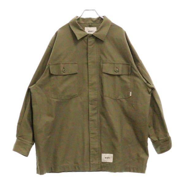 WTAPS ダブルタップス 21AW FLYERS LS COTTON. SATIN バック