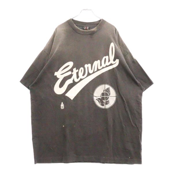 SAINT MICHAEL セントマイケル 25SS SS TEE SAINT MX6 ダメージ加工