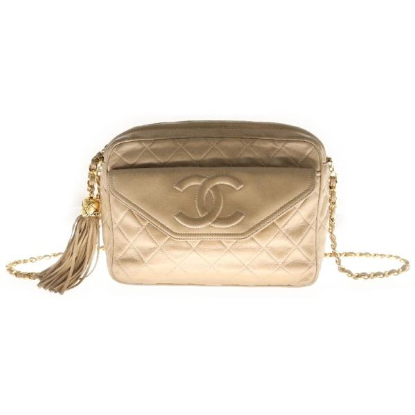シャネル CHANEL チェーンバッグ ベージュ マトラッセ マトラッセ 【広尾店】シャネル CHANEL マトラッセ25 Wチェーン